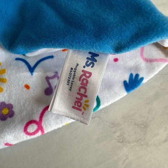 New Gund Ms. Rachel Huggable Lovey Security Blanket Plush Toy Baby Nap Social - Picture 2 of 7